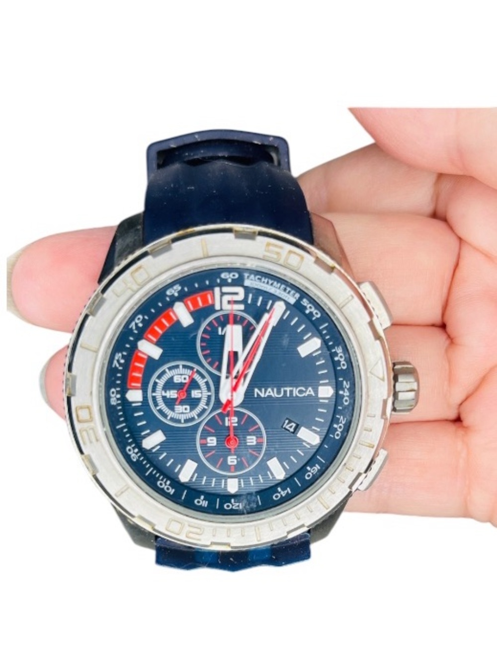 Nautica New Navy Blue Logo Gift Box